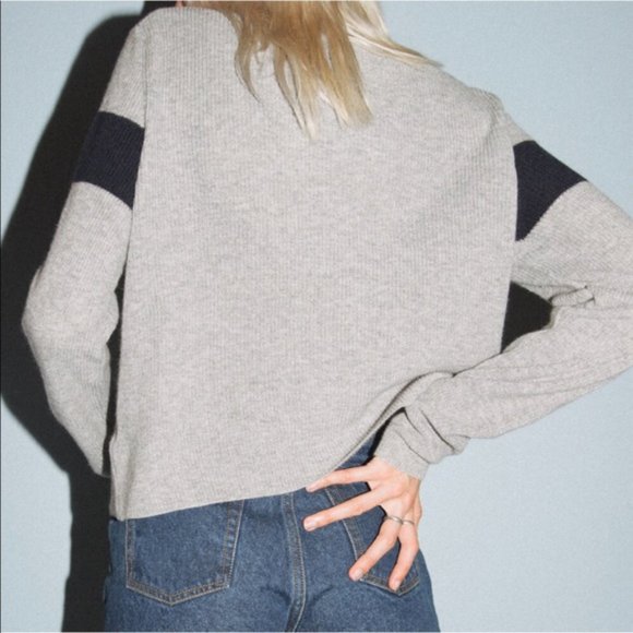Brandy Melville Casey Quarter Zip Sweater - Picture 2 of 12